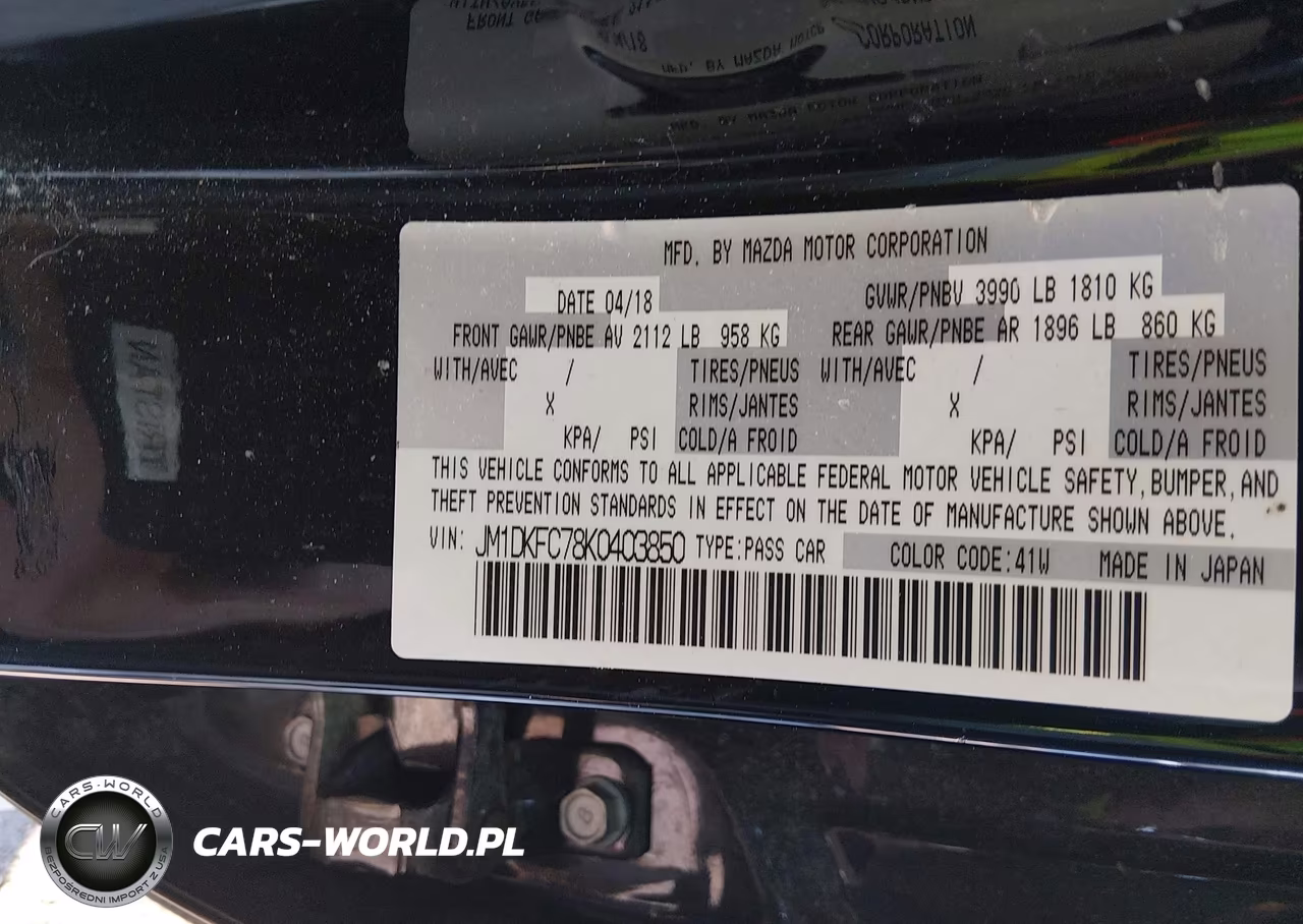 2019 Mazda Cx-3 Touring VIN:JM1DKFC78K0403850 - 9