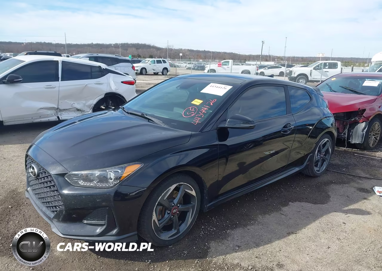2019 Hyundai Veloster Turbo VIN:KMHTH6AB0KU009409 - 2