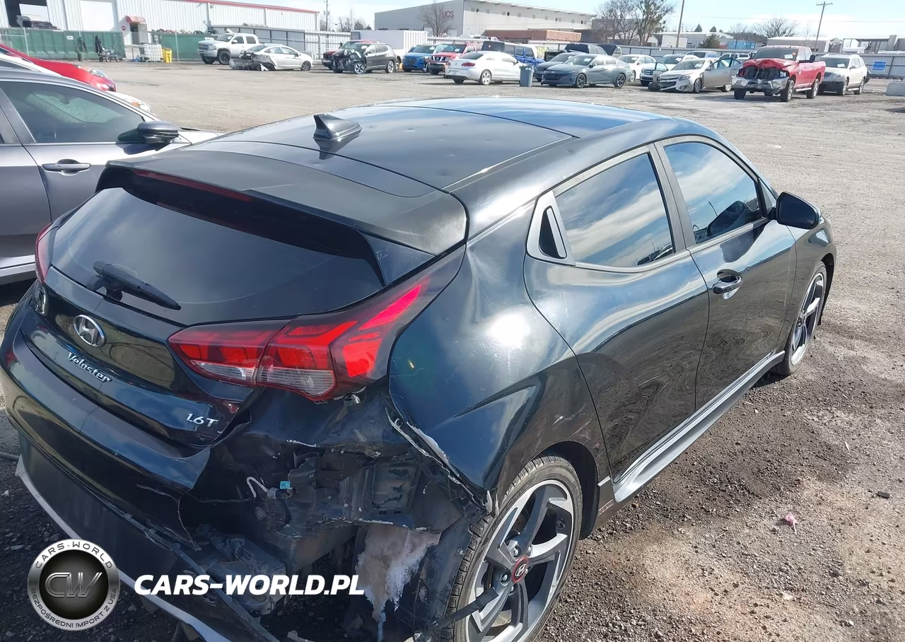 2019 Hyundai Veloster Turbo VIN:KMHTH6AB0KU009409 - 6