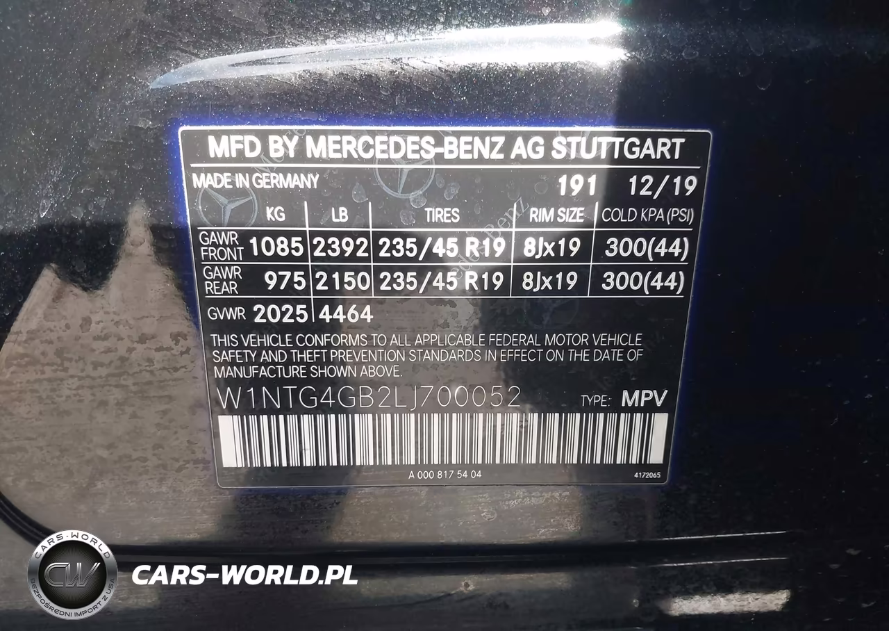 2020 Mercedes-Benz Gla 250 4Matic VIN:W1NTG4GB2LJ700052 - 9