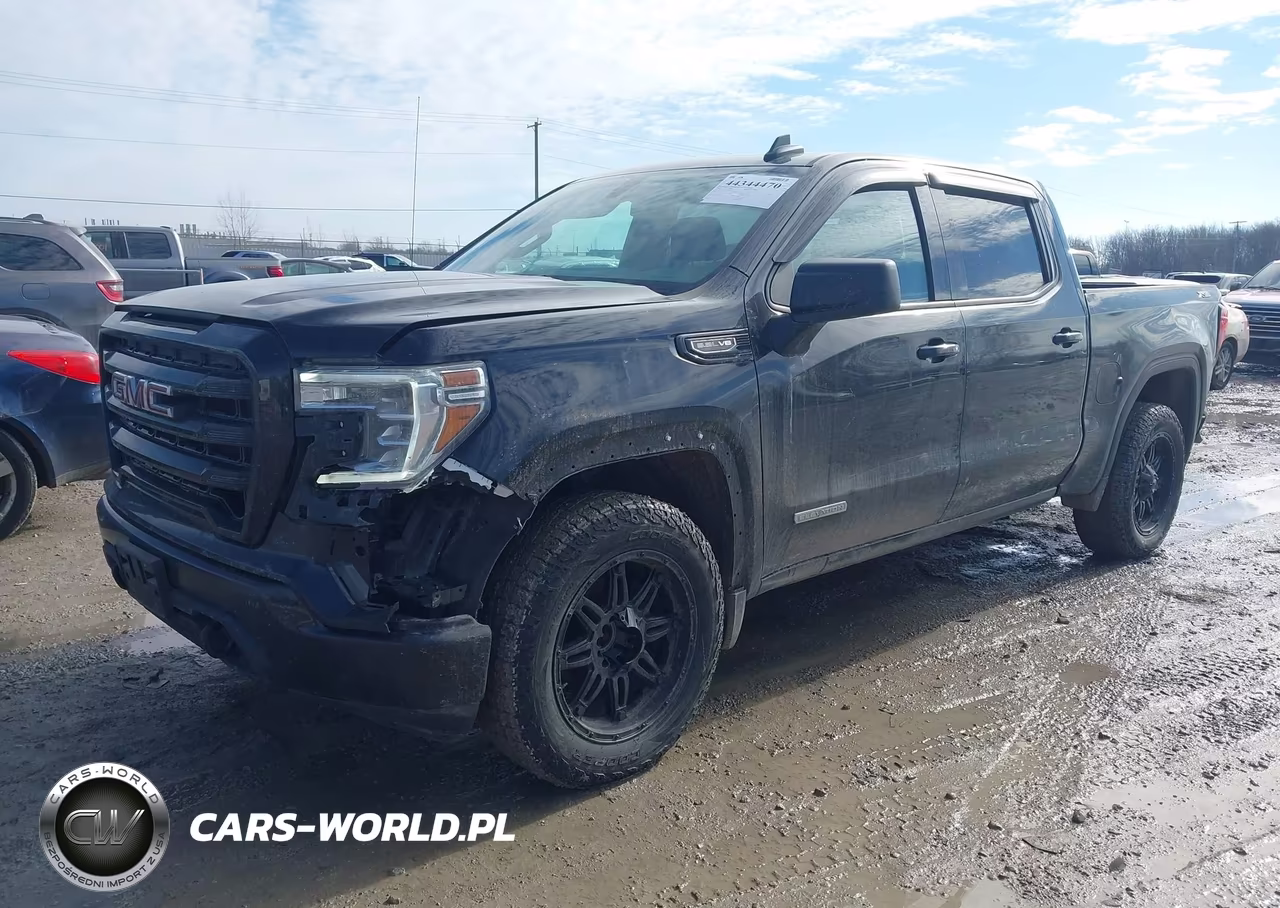 2022 GMC Sierra 1500 Limited 4Wd Short Box Elevation VIN:3GTU9CED1NG209545 - 2