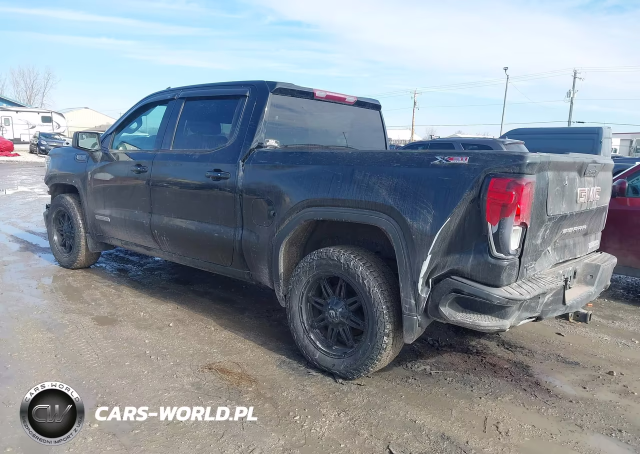 2022 GMC Sierra 1500 Limited 4Wd Short Box Elevation VIN:3GTU9CED1NG209545 - 3