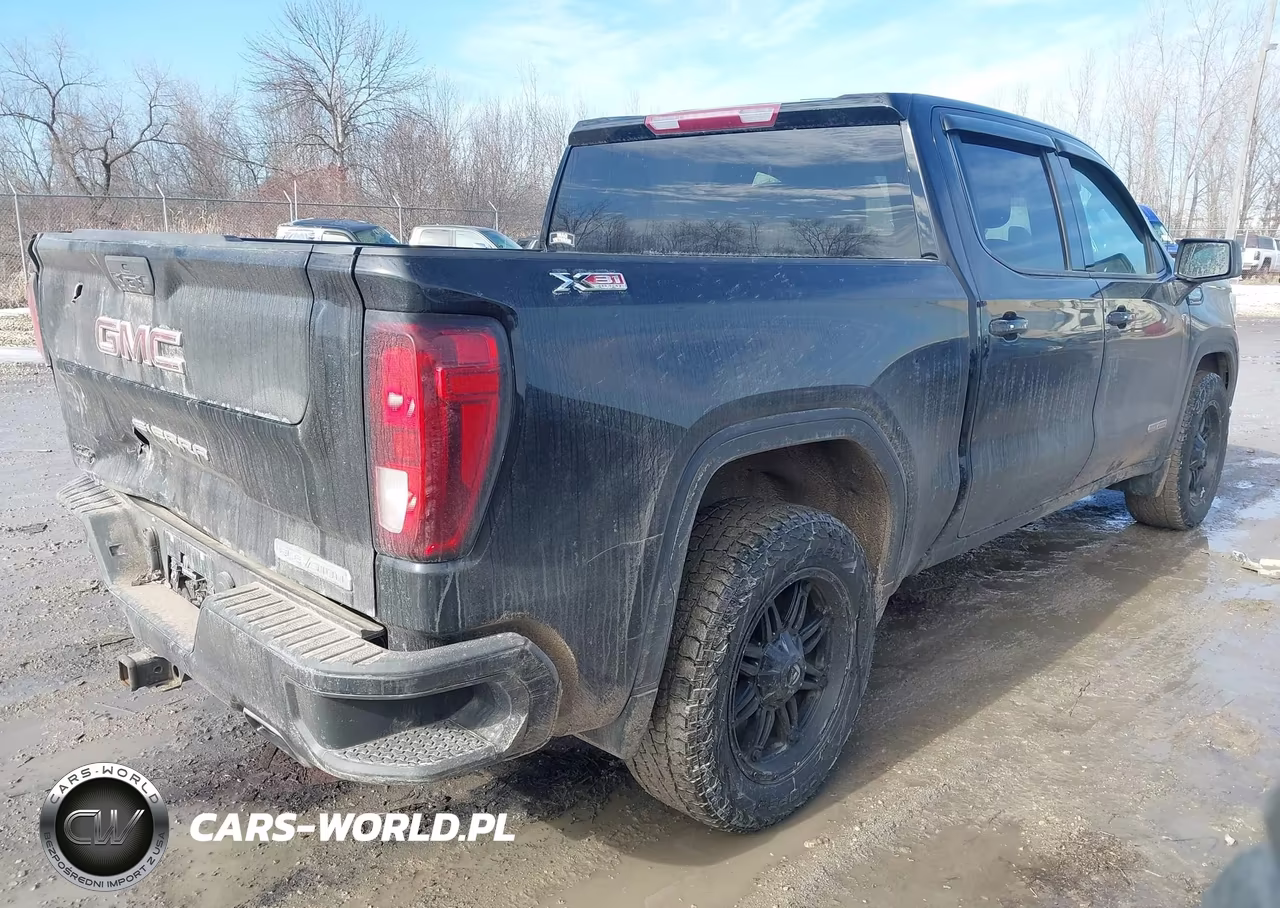 2022 GMC Sierra 1500 Limited 4Wd Short Box Elevation VIN:3GTU9CED1NG209545 - 4