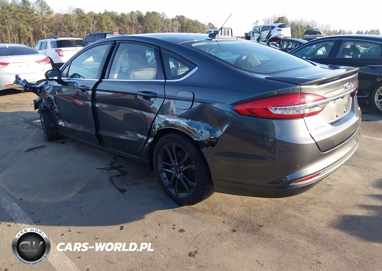 2018 Ford Fusion Se VIN:3FA6P0HD3JR222889 - 3