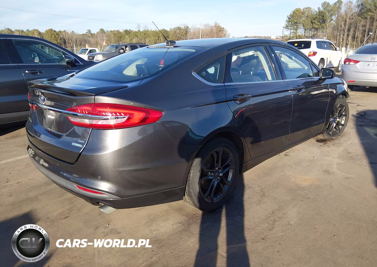 2018 Ford Fusion Se VIN:3FA6P0HD3JR222889 - 4