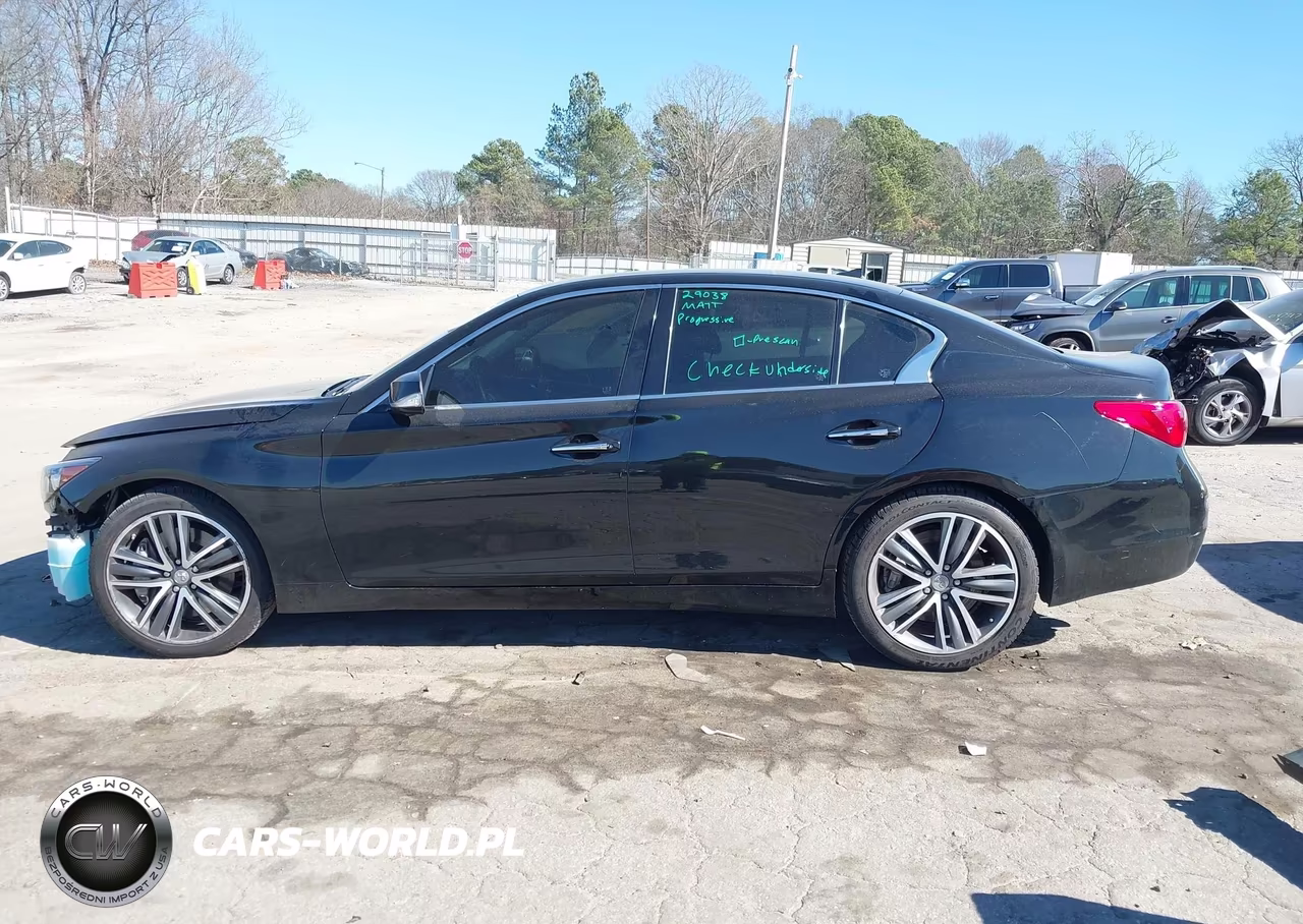 2015 Infiniti Q50 Sport VIN:JN1BV7AR3FM398292 - 15