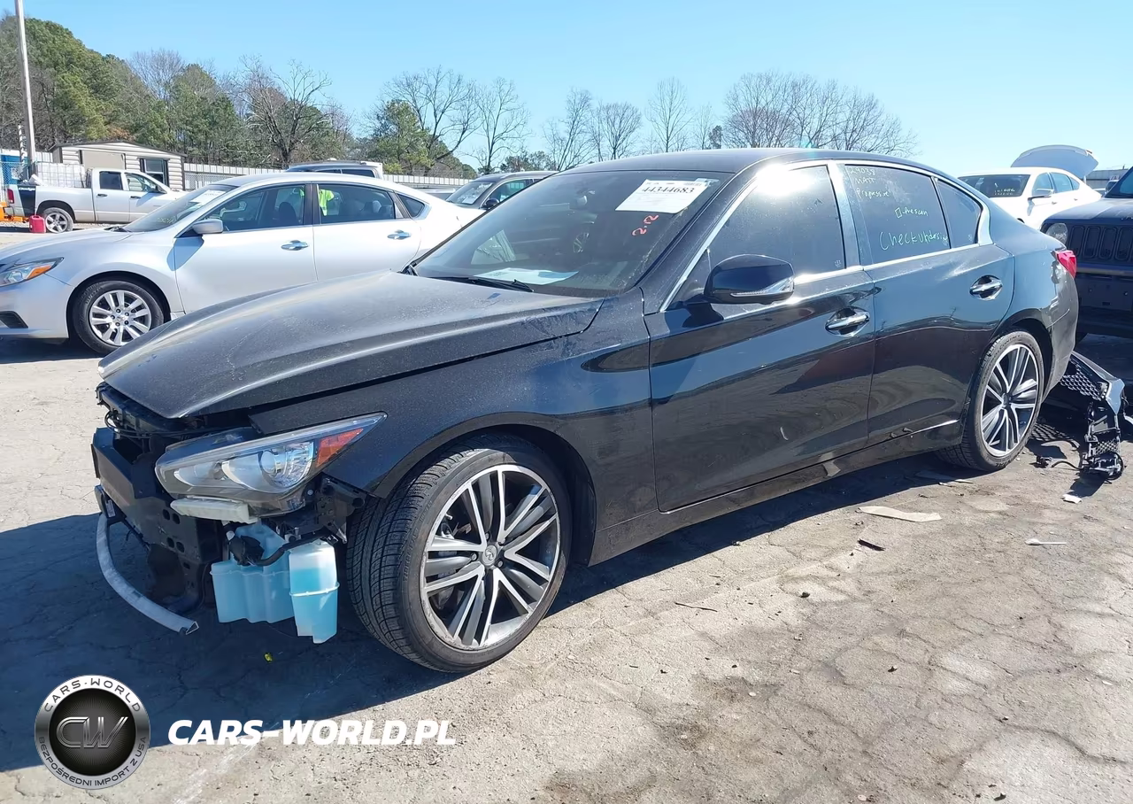 2015 Infiniti Q50 Sport VIN:JN1BV7AR3FM398292 - 2