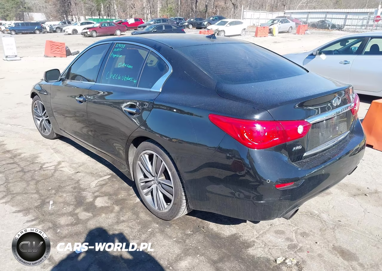 2015 Infiniti Q50 Sport VIN:JN1BV7AR3FM398292 - 3