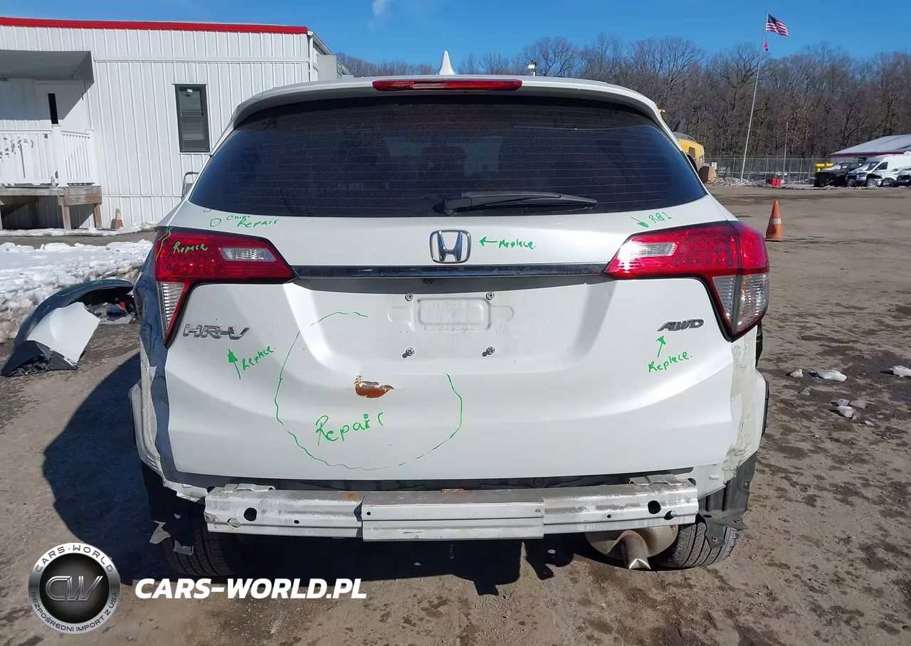 2022 Honda Hr-V Awd Lx VIN:3CZRU6H34NM773937 - 17