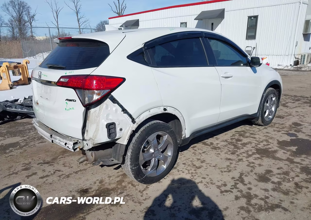 2022 Honda Hr-V Awd Lx VIN:3CZRU6H34NM773937 - 4