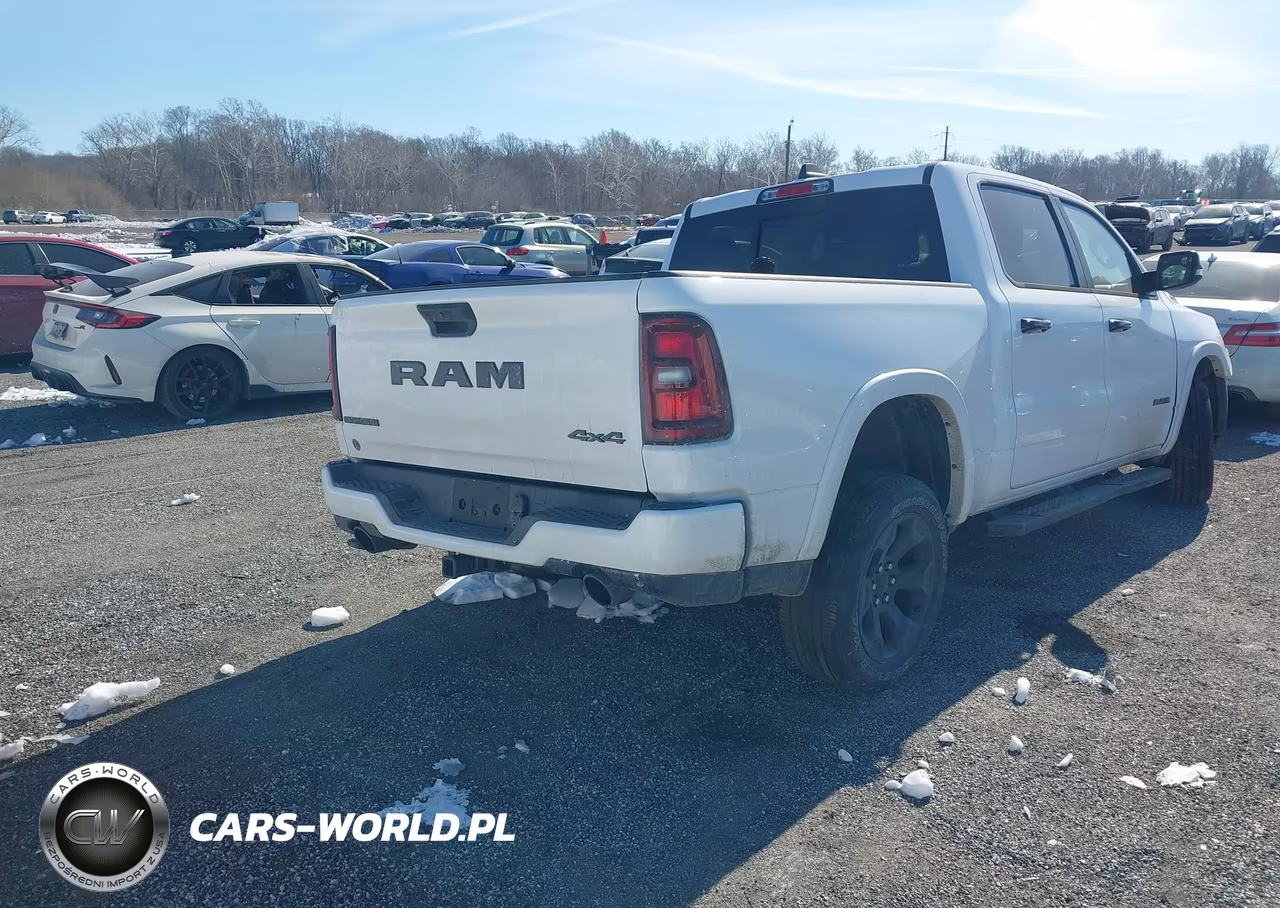 2025 Ram 1500 Big Horn 4X4 5'7 Box VIN:1C6SRFFP0SN533291 - 4
