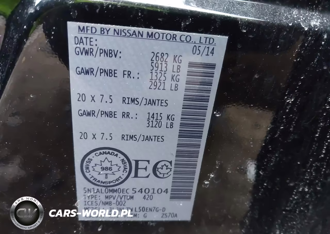 2014 Infiniti Qx60 VIN:5N1AL0MM0EC540104 - 9