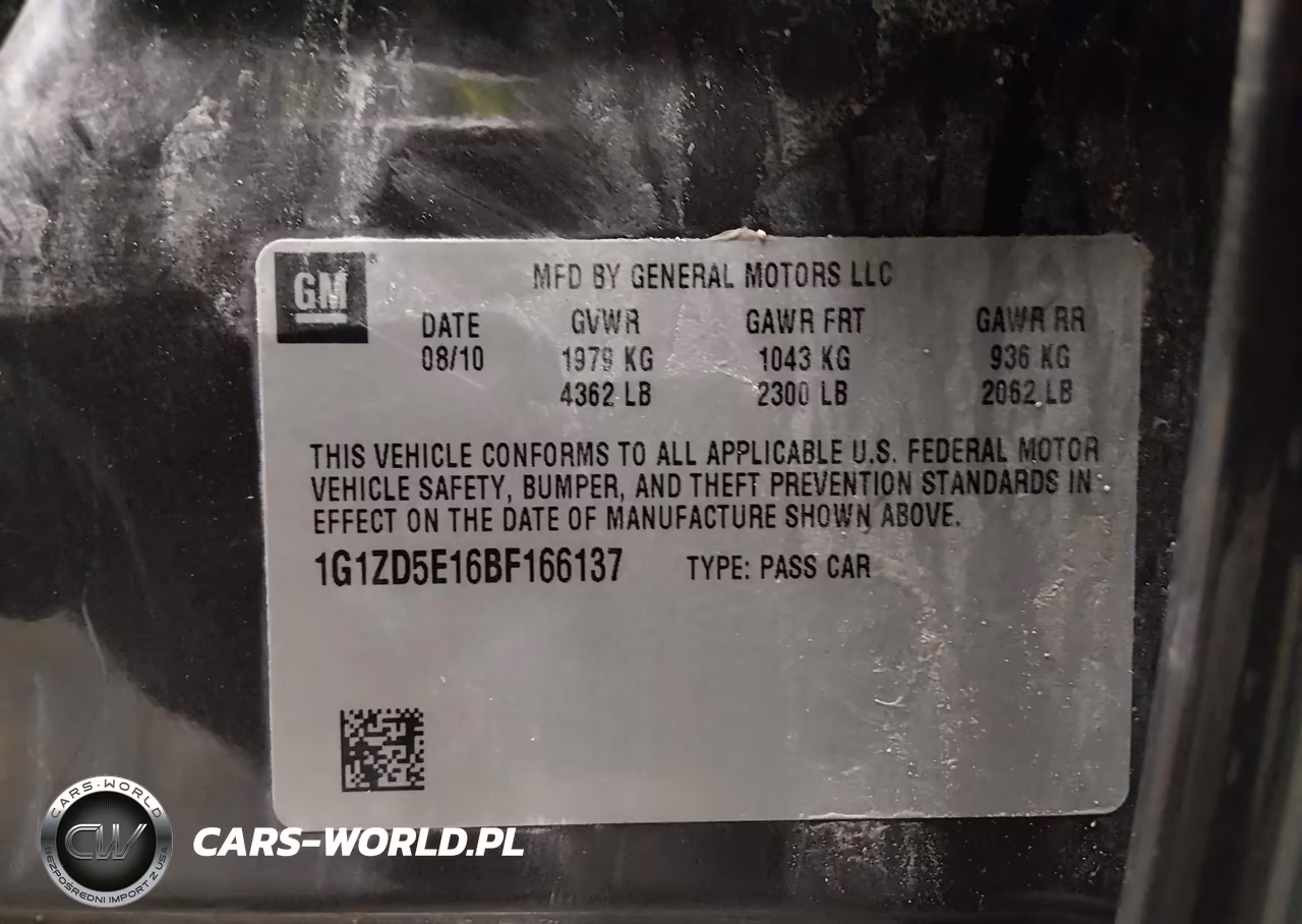 2011 Chevrolet Malibu 2Lt VIN:1G1ZD5E16BF166137 - 9