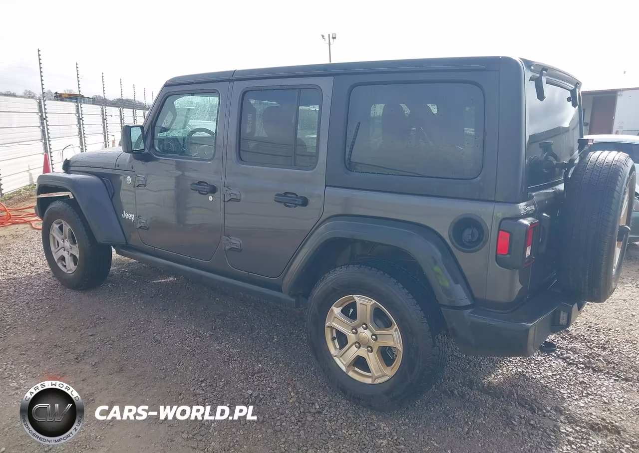 2020 Jeep Wrangler Unlimited Sport S 4X4 VIN:1C4HJXDN6LW345193 - 3