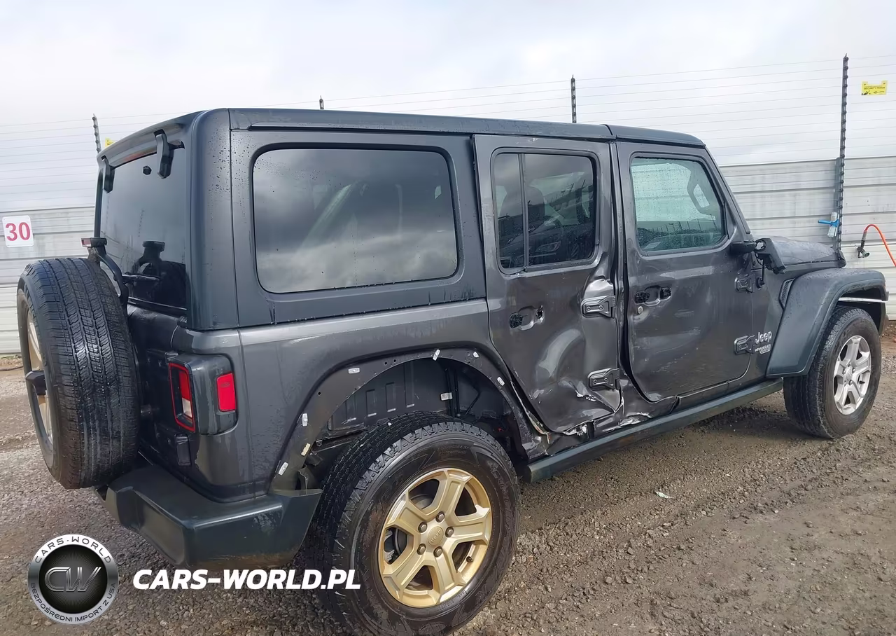2020 Jeep Wrangler Unlimited Sport S 4X4 VIN:1C4HJXDN6LW345193 - 4