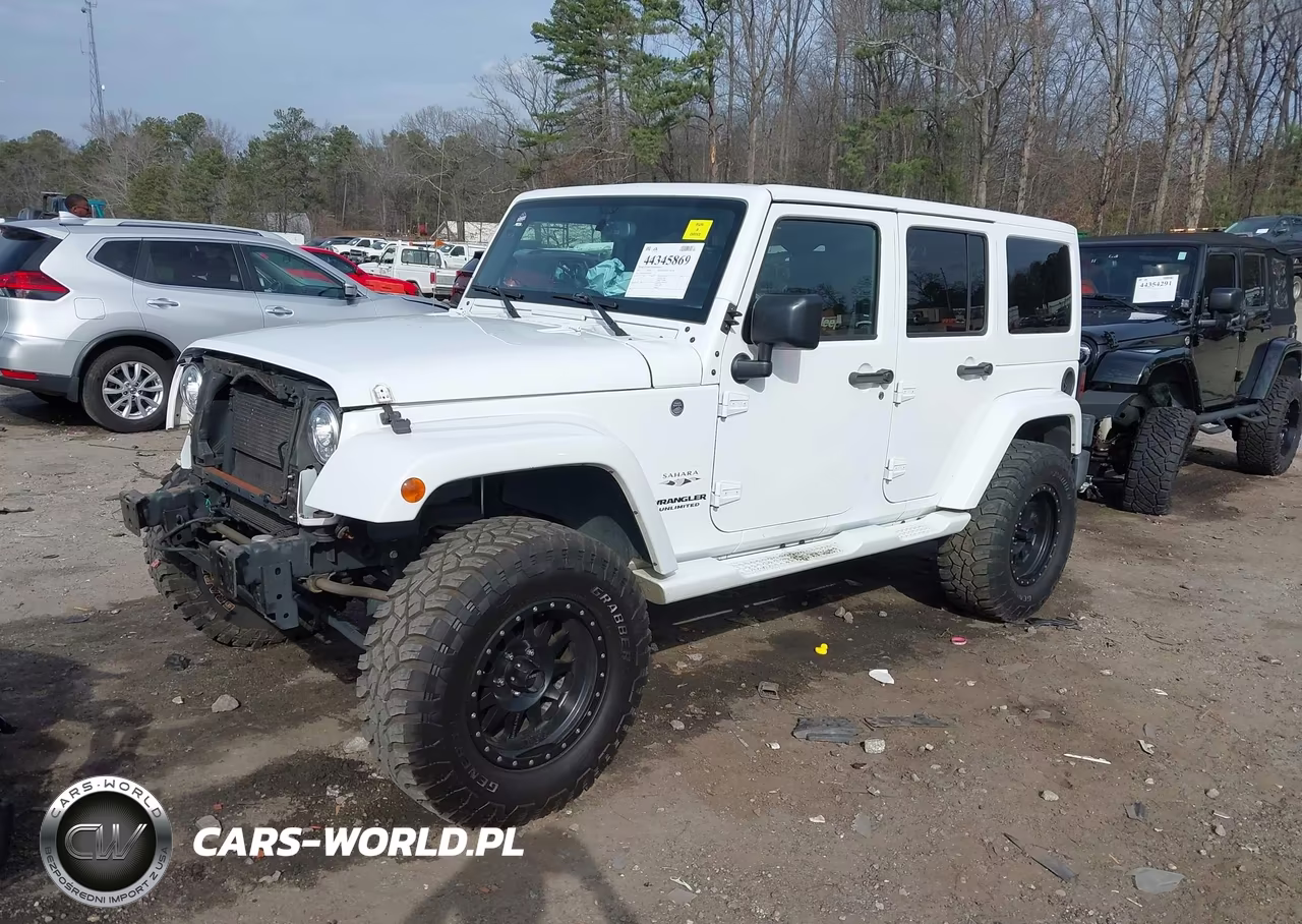 2017 Jeep Wrangler Unlimited Sahara 4X4 VIN:1C4BJWEG4HL587540 - 2
