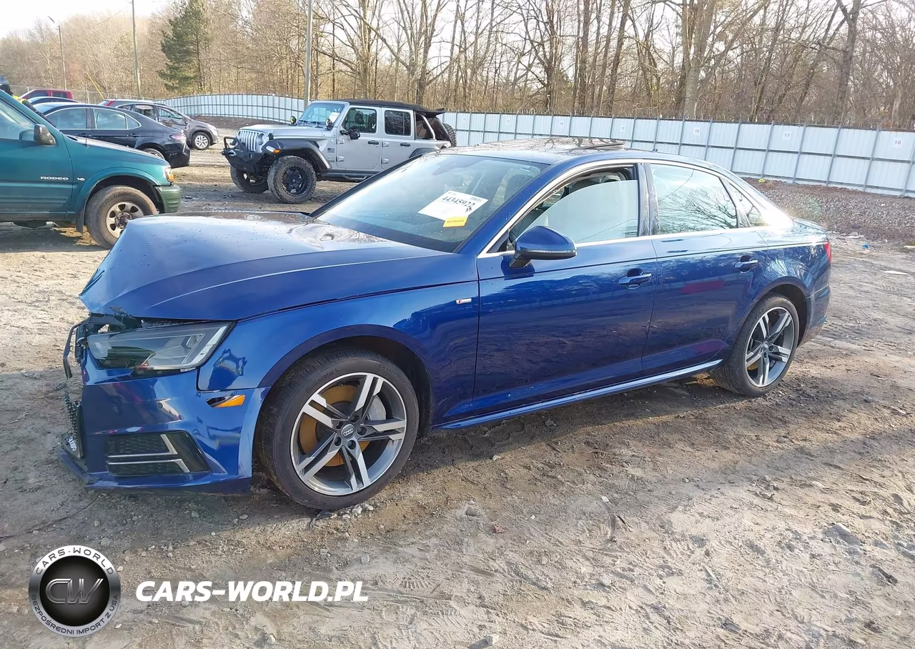 2017 Audi A4 2.0T Premium VIN:WAULNAF44HN036820 - 2