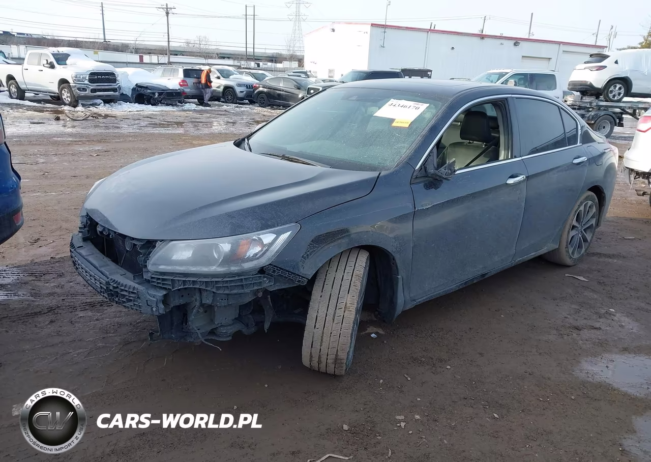 2014 Honda Accord Ex-L V-6 VIN:1HGCR3F84EA019039 - 2
