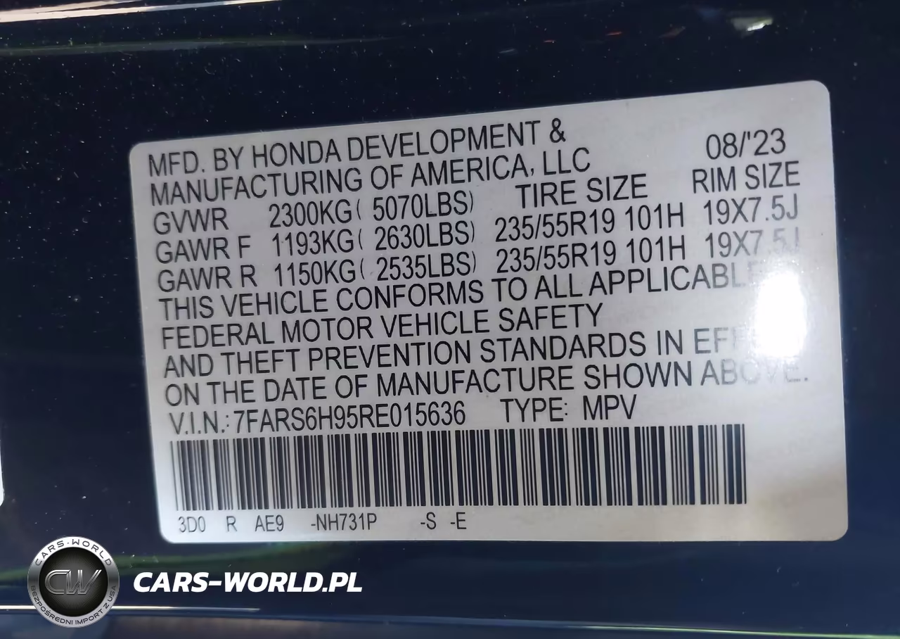 2024 Honda Cr-V Hybrid Sport Touring VIN:7FARS6H95RE015636 - 9