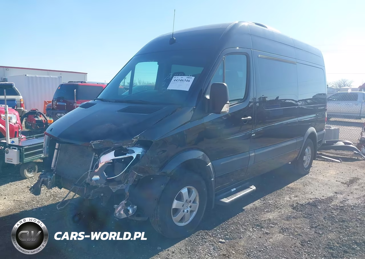 2018 Mercedes-Benz Sprinter 2500 Standard Roof V6 VIN:8BRPE7CD7JE153310 - 2