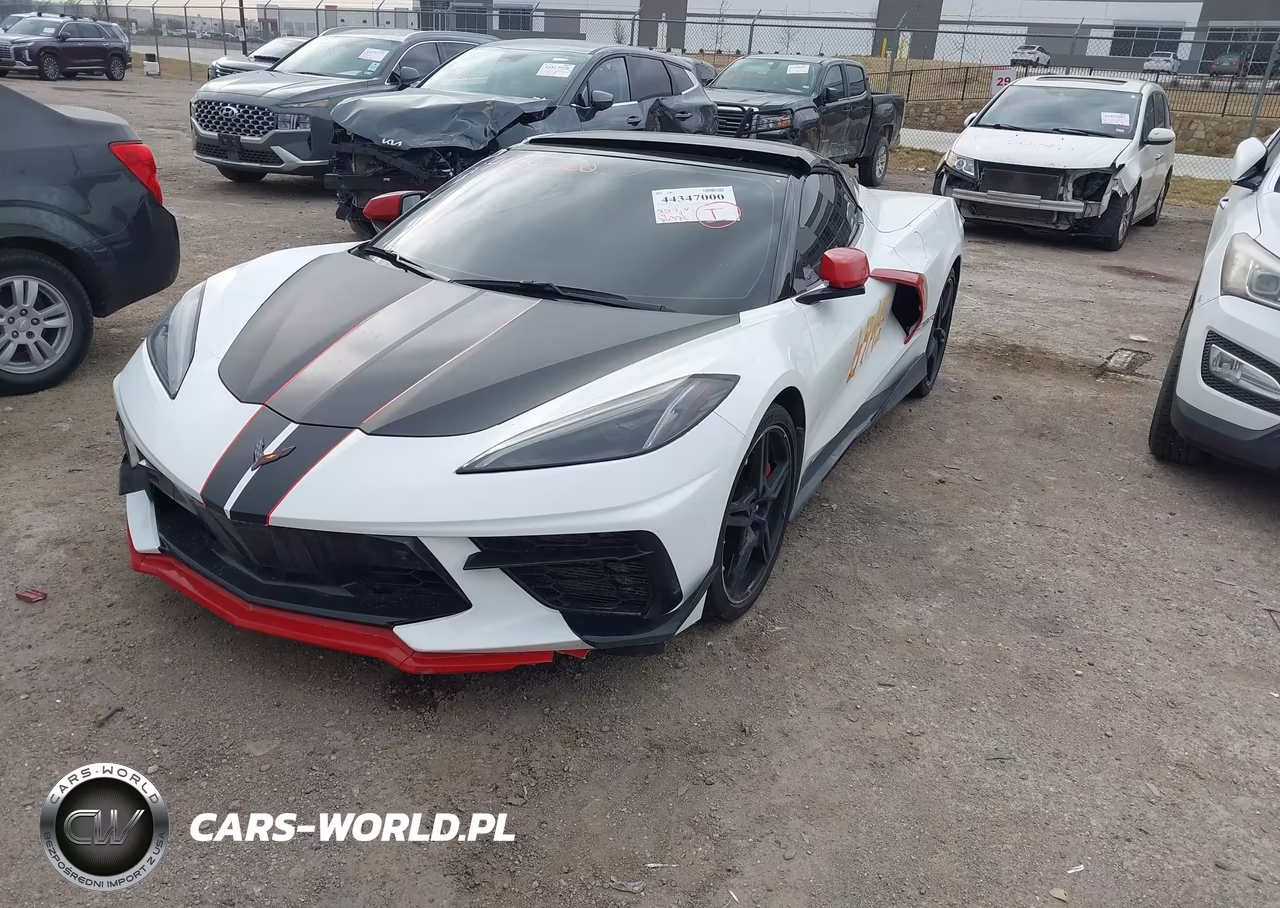 2022 Chevrolet Corvette Stingray Rwd 3Lt VIN:1G1YC3D48N5106899 - 2