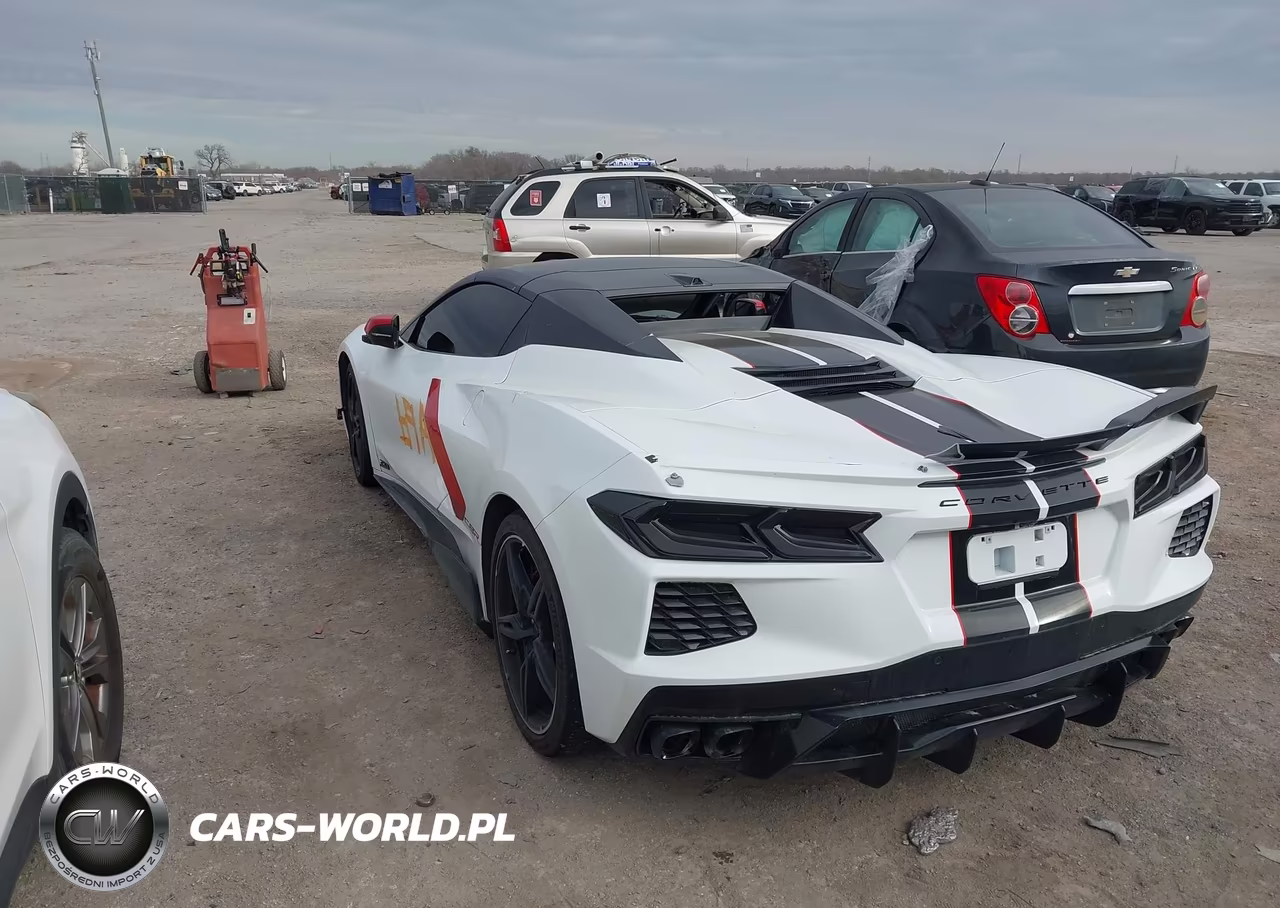 2022 Chevrolet Corvette Stingray Rwd 3Lt VIN:1G1YC3D48N5106899 - 3