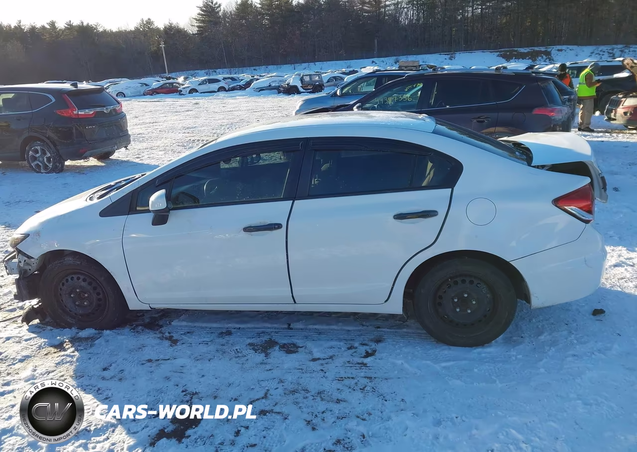 2013 Honda Civic Lx VIN:19XFB2F51DE255059 - 14