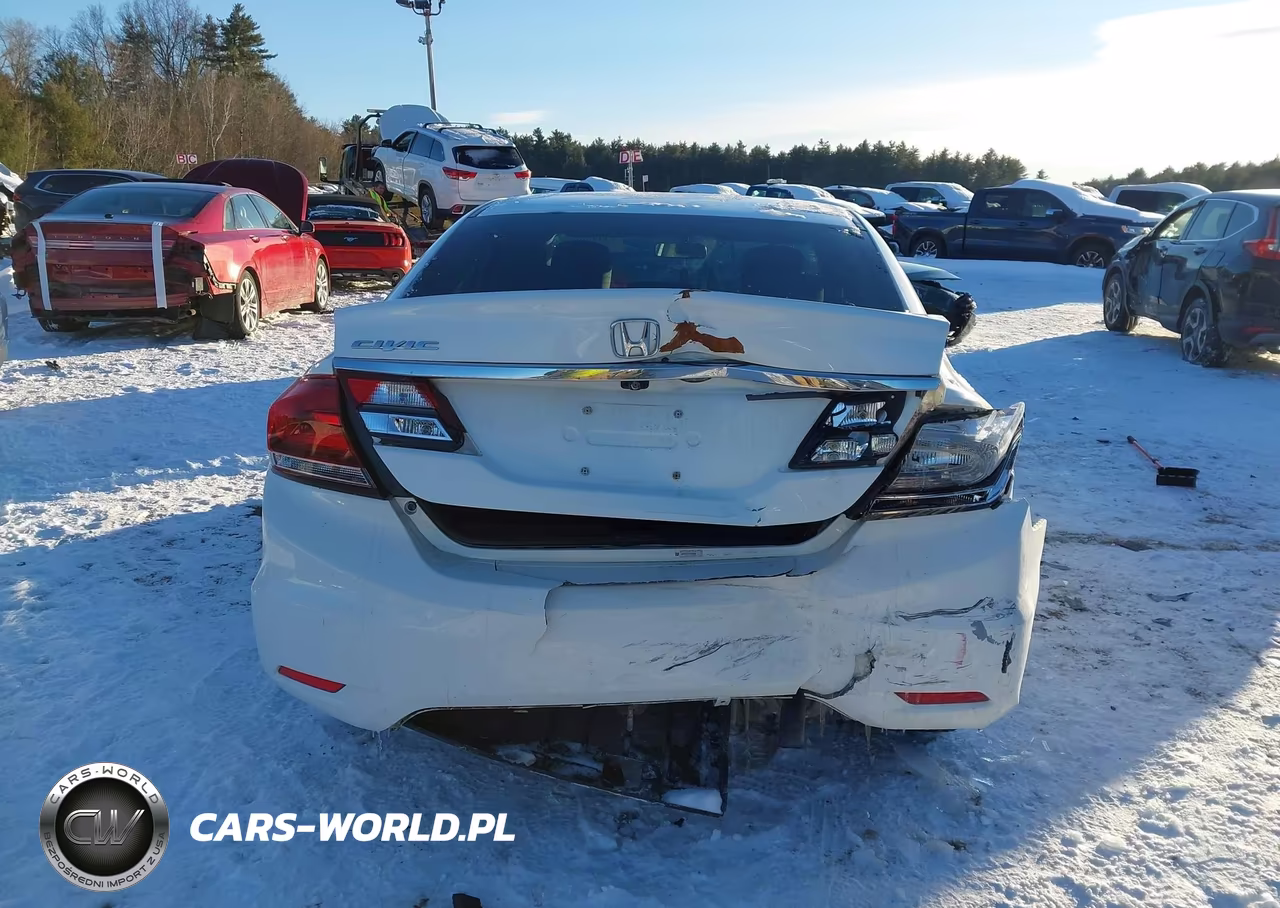 2013 Honda Civic Lx VIN:19XFB2F51DE255059 - 16