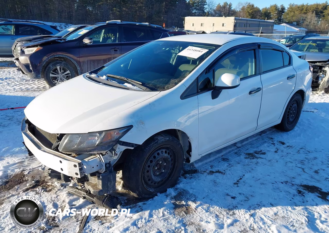 2013 Honda Civic Lx VIN:19XFB2F51DE255059 - 2
