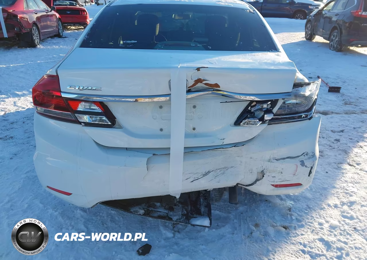 2013 Honda Civic Lx VIN:19XFB2F51DE255059 - 6