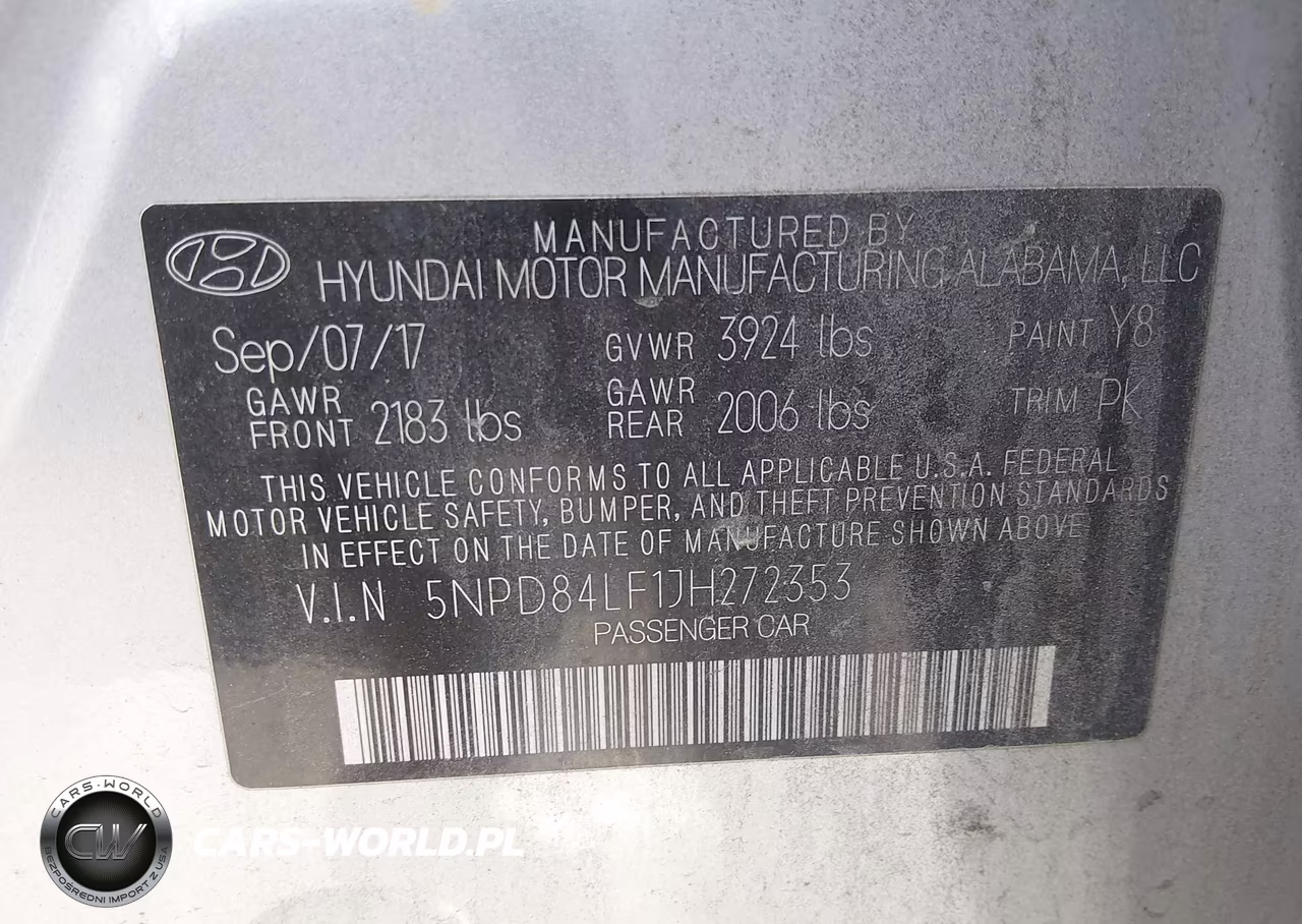 2018 Hyundai Elantra Value Edition VIN:5NPD84LF1JH272353 - 9