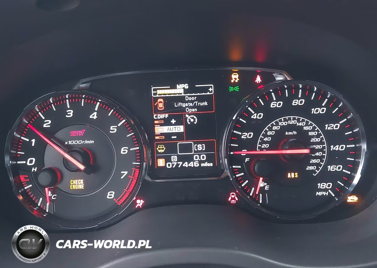 SUBARU WRX STI VIN:JF1VA2S65K9817551 - 7