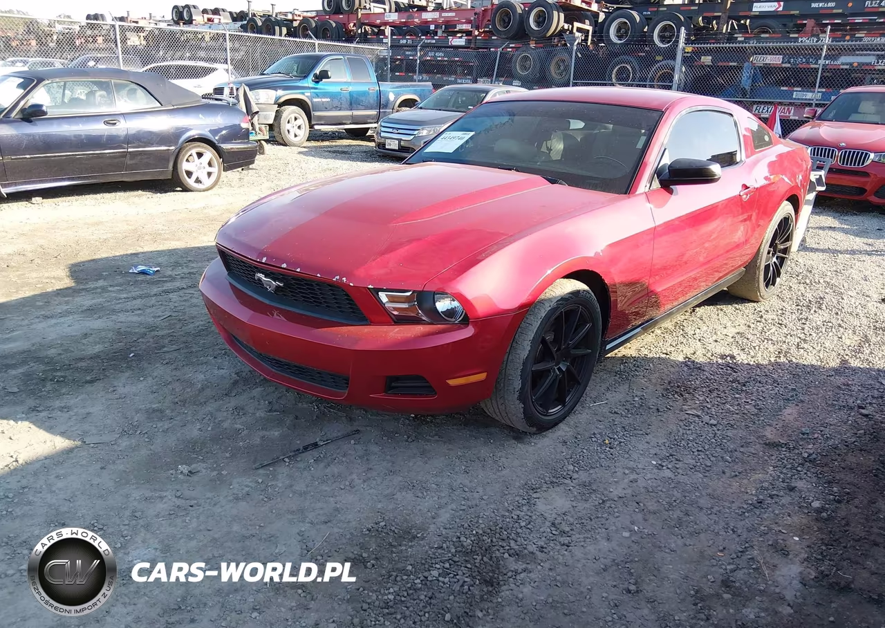 2012 Ford Mustang V6 VIN:1ZVBP8AM5C5222123 - 2