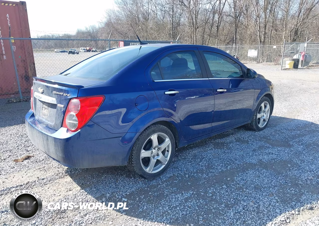 2014 Chevrolet Sonic Ltz Auto VIN:1G1JE5SB8E4219296 - 4