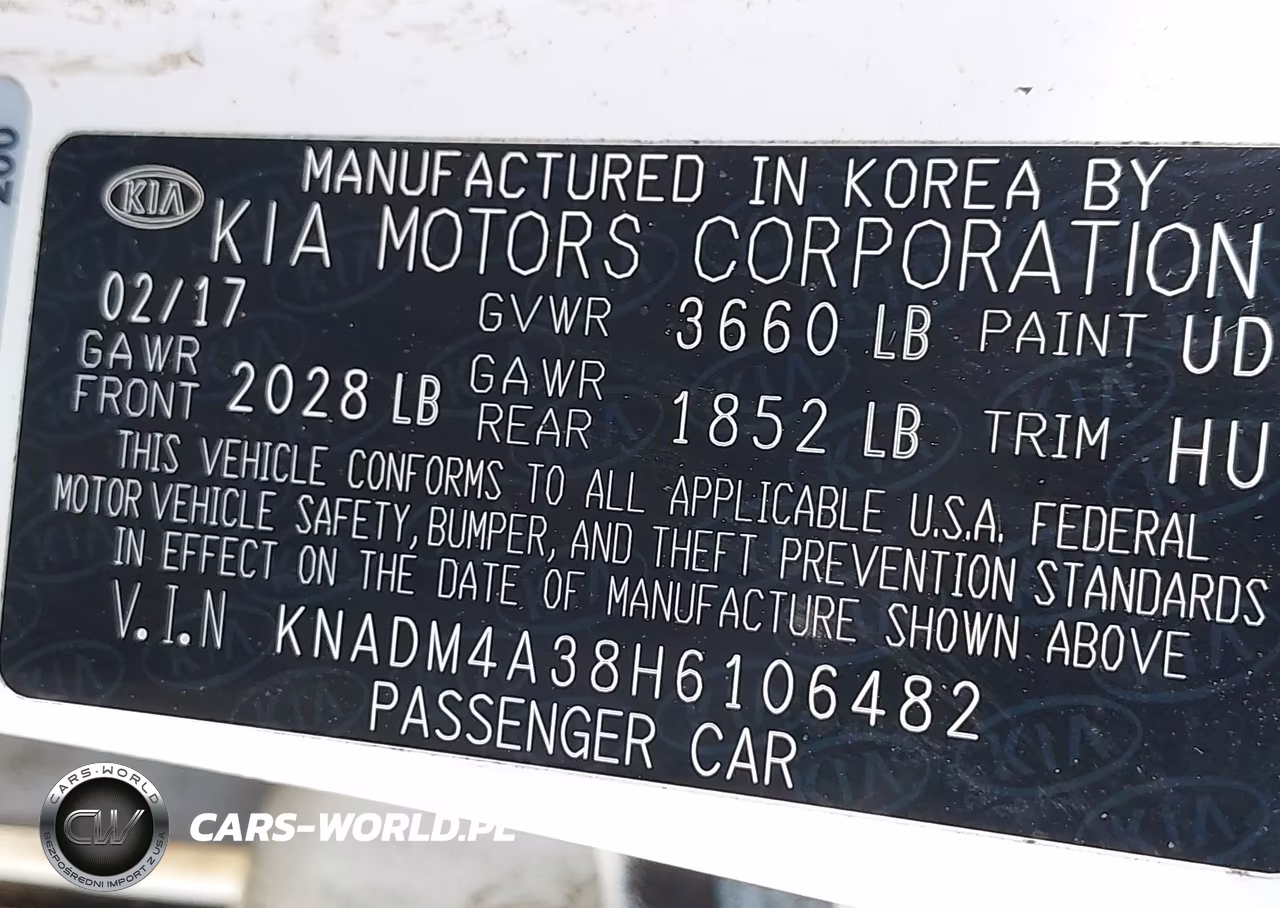 2017 Kia Rio Lx VIN:KNADM4A38H6106482 - 9