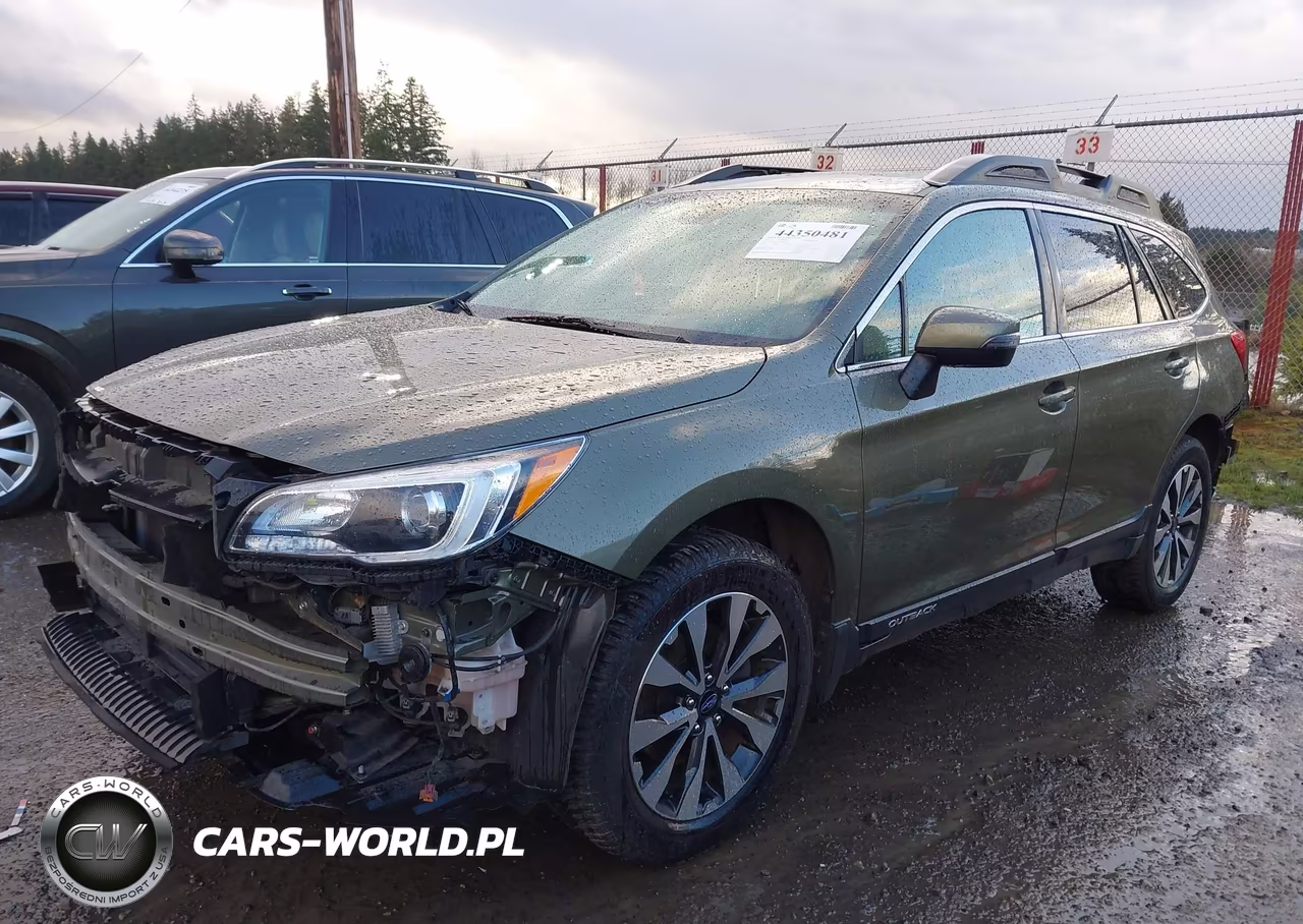 2017 Subaru Outback 2.5I Limited VIN:4S4BSANC4H3208237 - 2
