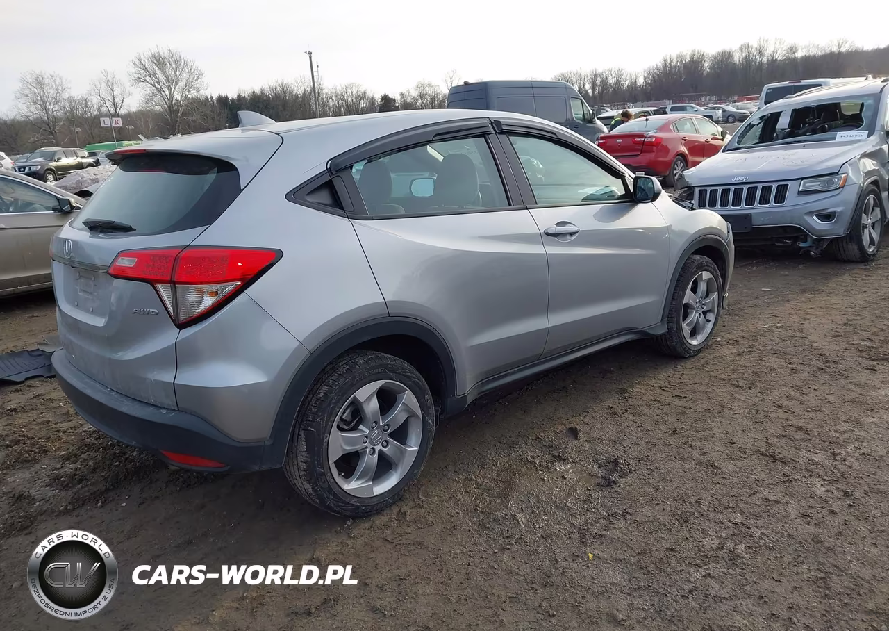 2022 Honda Hr-V Awd Lx VIN:3CZRU6H36NM768626 - 4