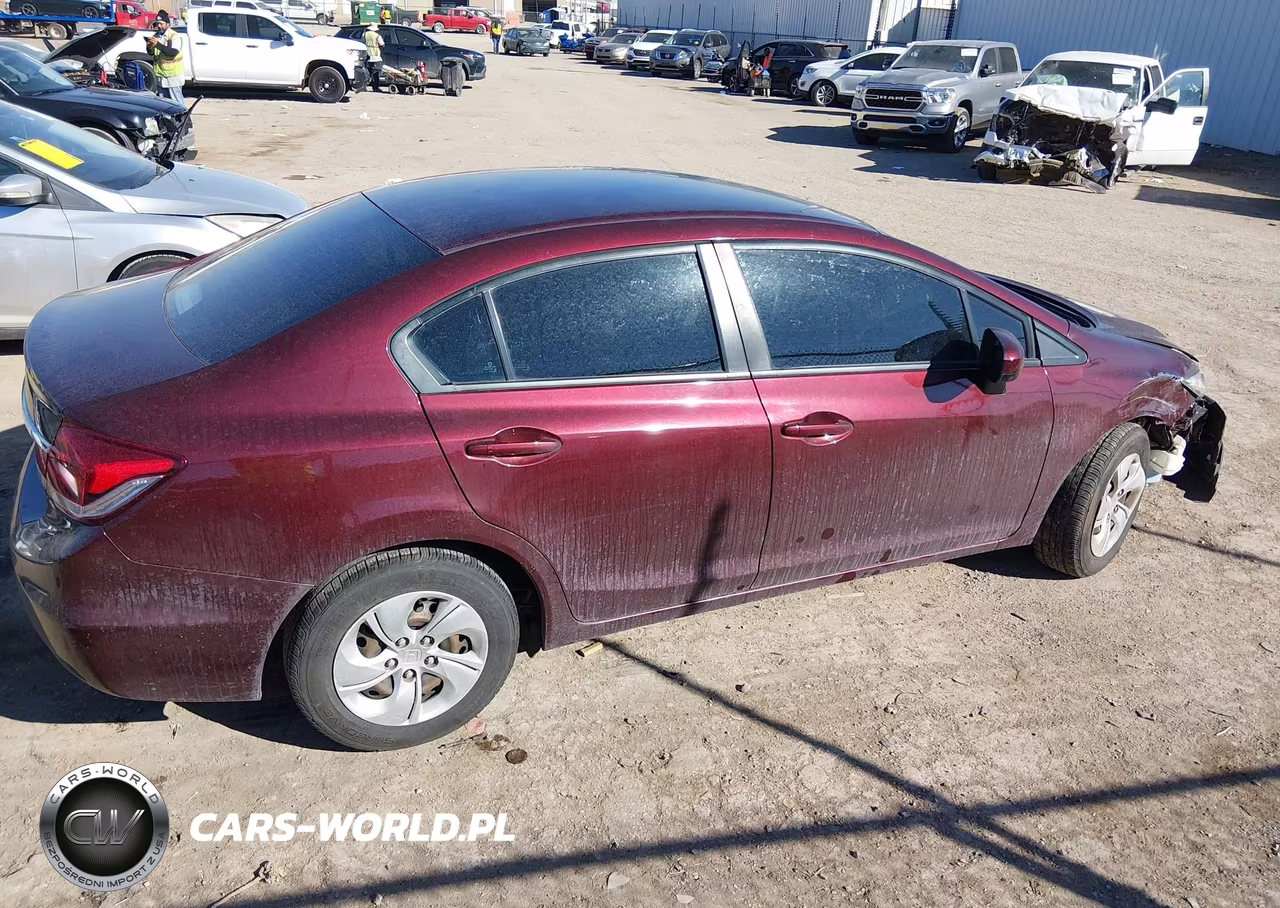 2015 Honda Civic Lx VIN:19XFB2F59FE099131 - 13