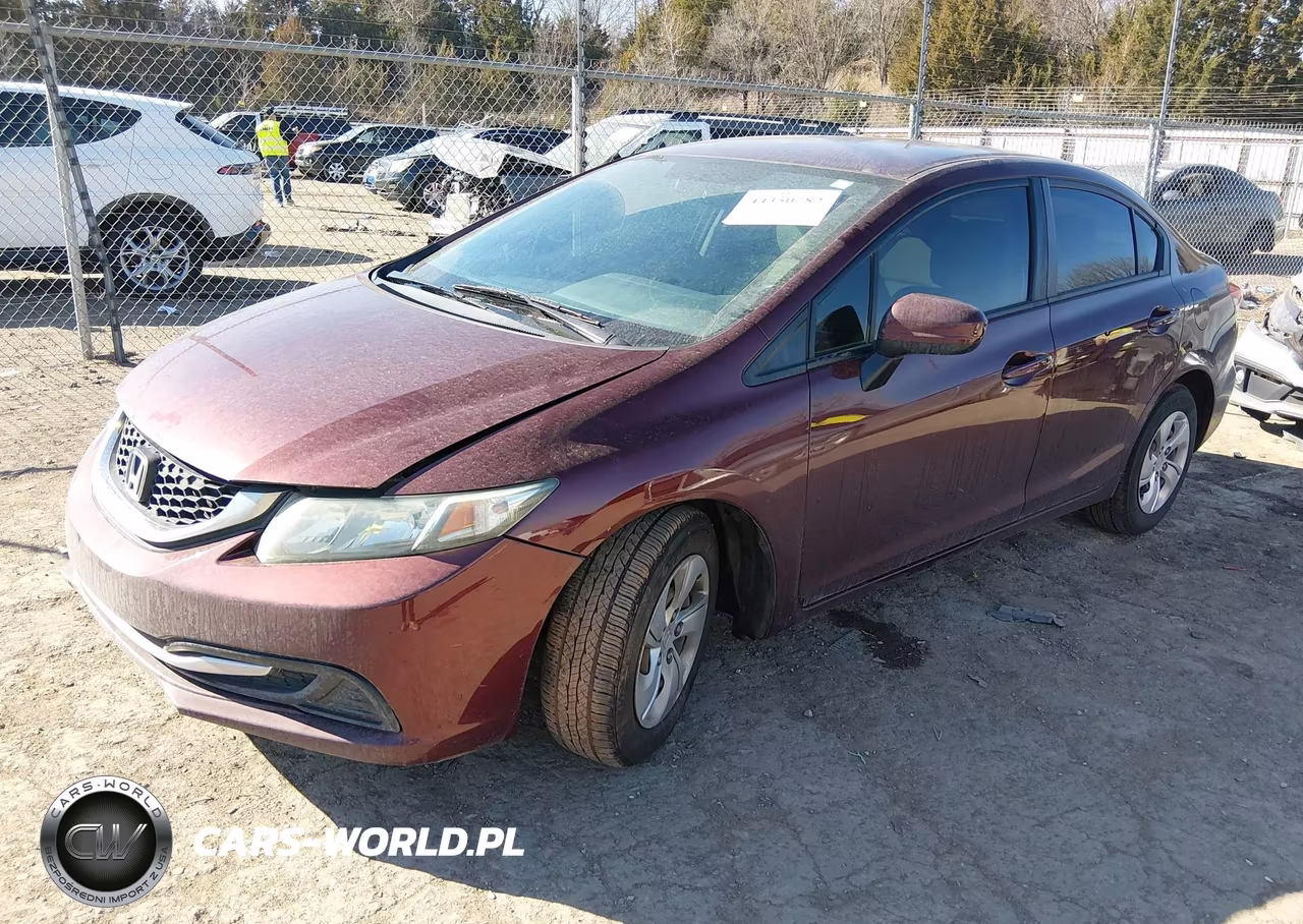 2015 Honda Civic Lx VIN:19XFB2F59FE099131 - 2