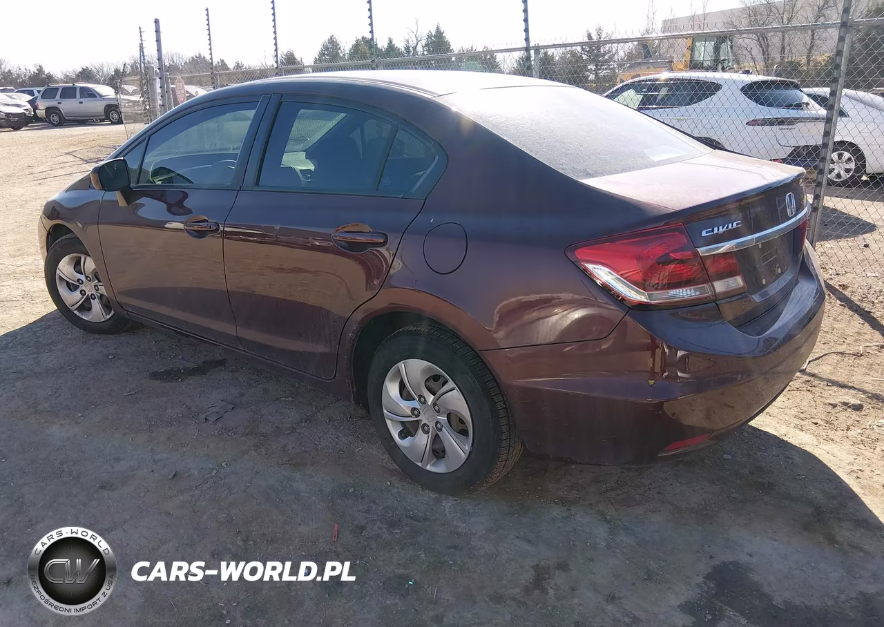 2015 Honda Civic Lx VIN:19XFB2F59FE099131 - 3