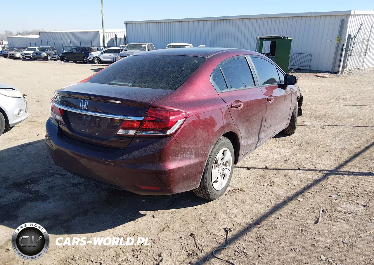 2015 Honda Civic Lx VIN:19XFB2F59FE099131 - 4