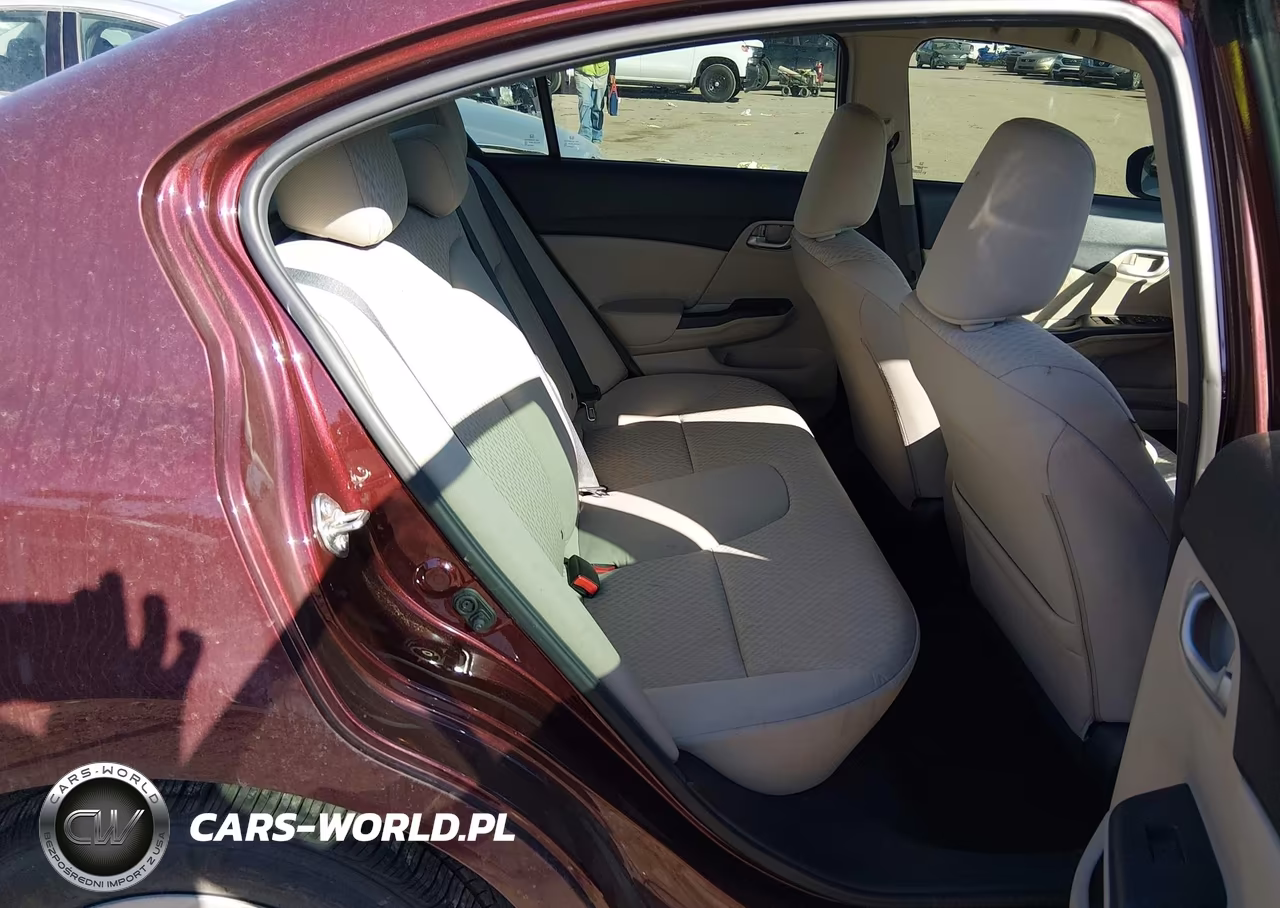 2015 Honda Civic Lx VIN:19XFB2F59FE099131 - 8