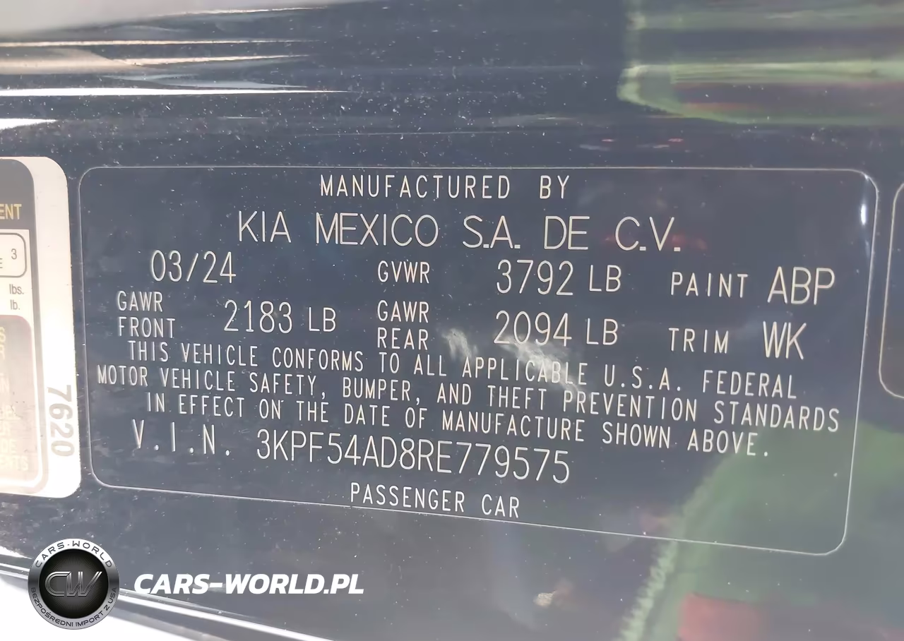 2024 Kia Forte Gt-Line VIN:3KPF54AD8RE779575 - 9
