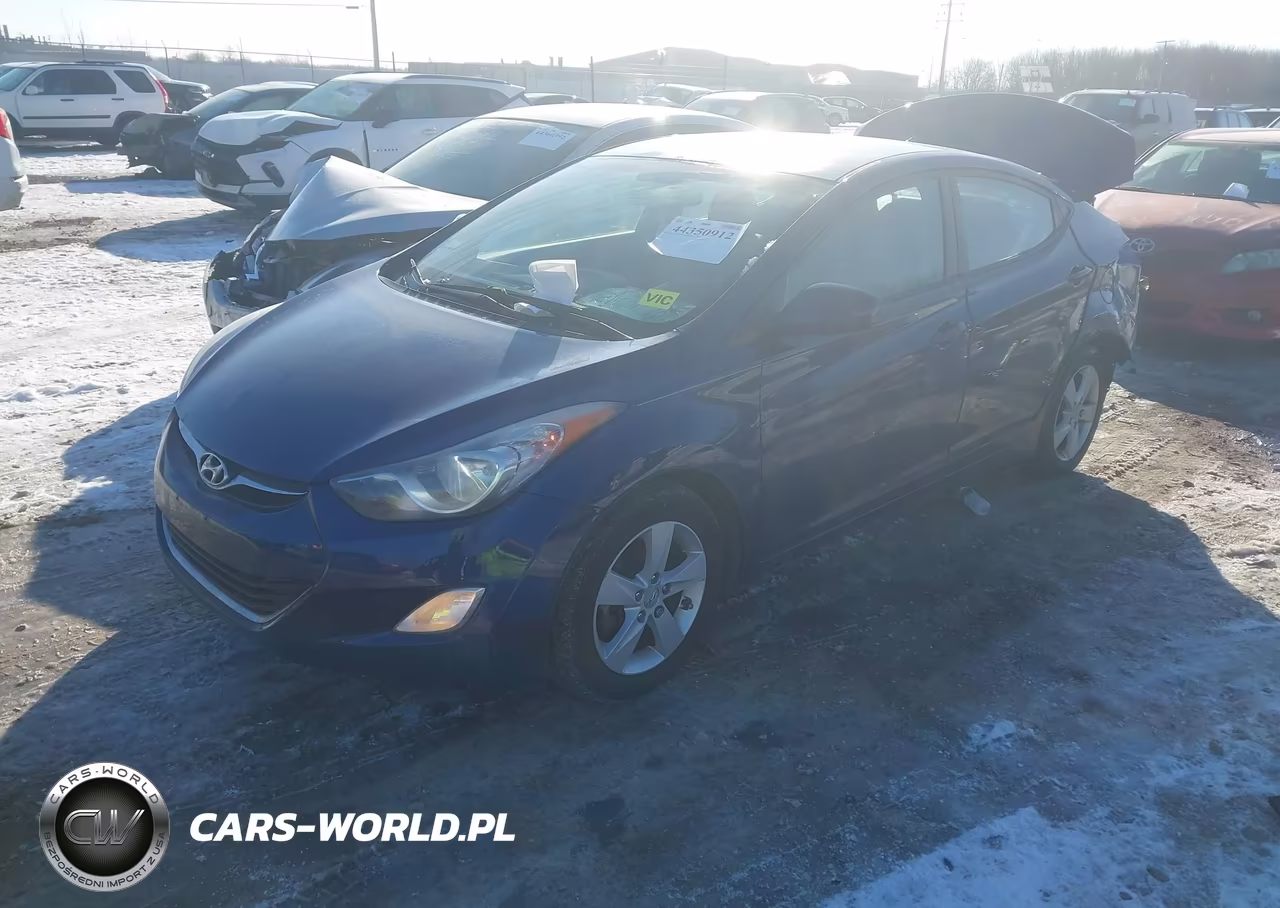 2013 Hyundai Elantra Gls-Limited VIN:KMHDH4AE4DU490495 - 2