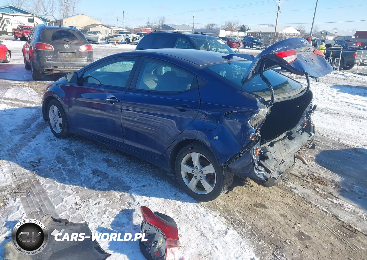 2013 Hyundai Elantra Gls-Limited VIN:KMHDH4AE4DU490495 - 3