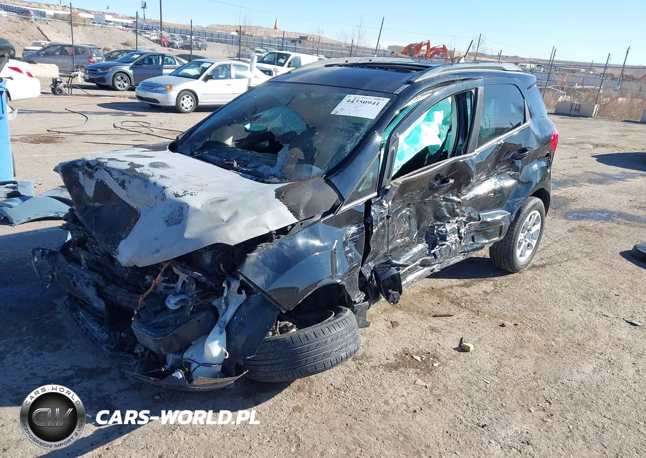 2020 Ford Ecosport Se VIN:MAJ3S2GE8LC347878 - 2