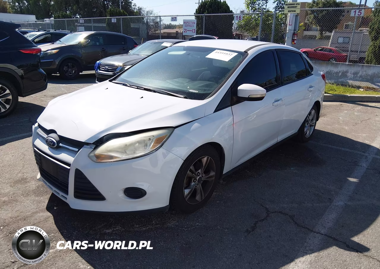 2014 Ford Focus Se VIN:1FADP3F20EL112624 - 2