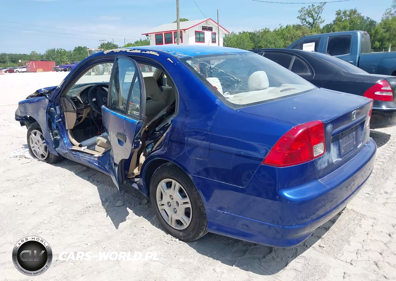 2005 Honda Civic Vp VIN:2HGES16355H561774 - 3