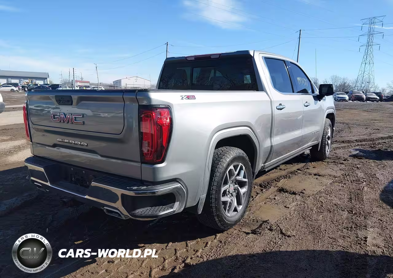 2023 GMC Sierra 1500 4Wd Short Box Slt VIN:1GTUUDE89PZ246238 - 4