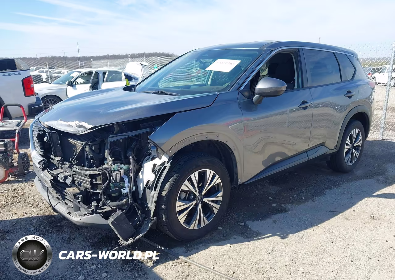 2022 Nissan Rogue Sv Fwd VIN:5N1BT3BAXNC700391 - 2